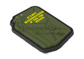 JTG Rubber Patch It's not! (Not For Every Body) GREEN