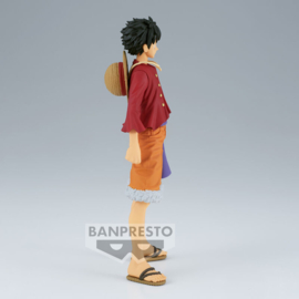 BANPRESTO One Piece DXF The Grandline Men Wanokuni vol. 24 Monkey D. Luffy figure 16cm