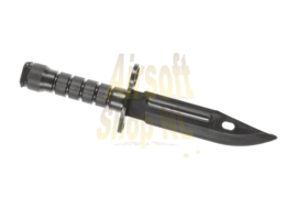 PIRATE ARMS Training Dummy Knife - M9 Knife Rubber Training Bayonet (BLACK)