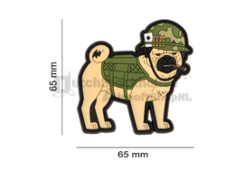 Airsoftology Nam Pug Tactipug Patch