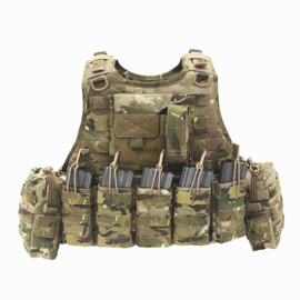 Warrior Elite Ops MOLLE RICAS COMPACT DA with 5 M4 Open Mags, 2 Utility, 1 Admin (4 COLORS)