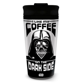 Star Wars Darth Vader I Like my Coffe on the Dark Side travel mug