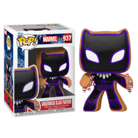 FUNKO POP figure Marvel Holiday Gingerbread Black Panther (937)