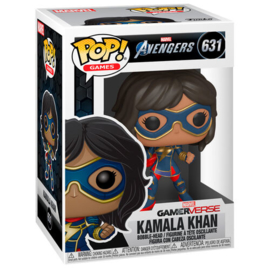 FUNKO POP figure Marvel Avengers Game Kamala Khan Stark Tech Suit (631)