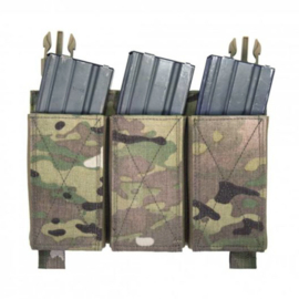 Warrior Elite Ops MOLLE Removable Triple Elastic Mag Pouch for RPC & LPC  (3 COLORS)