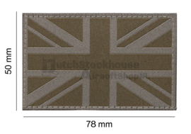 Clawgear United Kingdom UNION Flag Patch (2 COLORS)