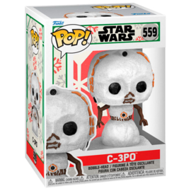 FUNKO POP figure Star Wars Holiday C-3PO (559)