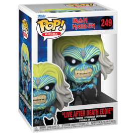 FUNKO POP figure Rocks Iron Maiden Eddie Live After Death (249)