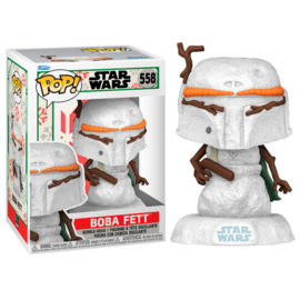 FUNKO POP figure Star Wars Holiday Boba Fett (558)