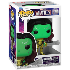 FUNKO POP figure Marvel What If Gamora with Blade of Thanos (970)