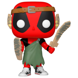 FUNKO POP figure Marvel Deadpool 30th L.A.R.P. Deadpool (780)