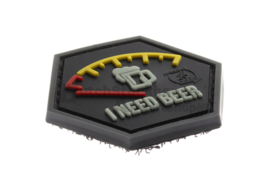 JTG / I Need Beer Rubber Patch