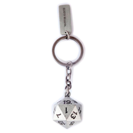 Dungeons & Dragons Dice 3D metal keychain