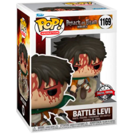 FUNKO POP figure Attack on Titan Battle Levi - Exclusive (1169)