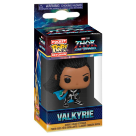 FUNKO Marvel Thor Love and Thunder Valkyrie Pocket POP Keychain