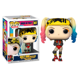 FUNKO POP figure DC Comics Birds of Prey Harley Quinn Roller Derby (307)