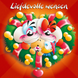 Diddl 3D-wenskaart – Liefdevolle wensen