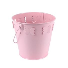 zinken emmertje | roze