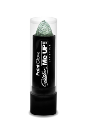 glitter lipstick zilver