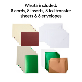 Cricut foil insert cards, Cameron A6