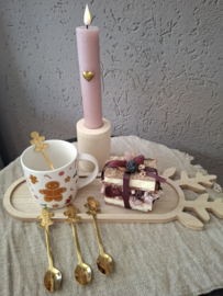 gingerbread theelepels / koffielepels