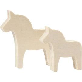 mini houten paard S / XS