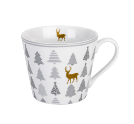 Happy cup |christmas trees krasilnikoff