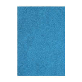 foam glitter licht blauw A4