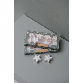 Deco Kaars Stars Set 8 | wit