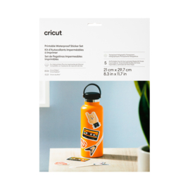 Cricut Printable Waterproof Sticker Set| holografisch transparant