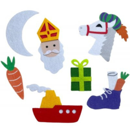 vilten sinterklaas set| hop hop hop paardje in galop