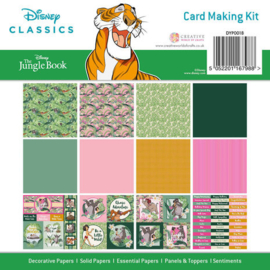 The Jungle Book 8x8 Inch Card Making Kit