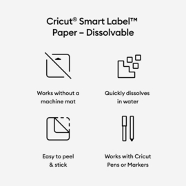 Cricut Joy Smart Labels Oplosbaar