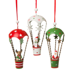 metalen luchtballon kerst