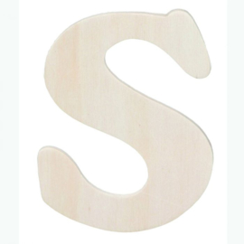 houten letter S