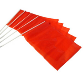 plastic zwaaivlag oranje