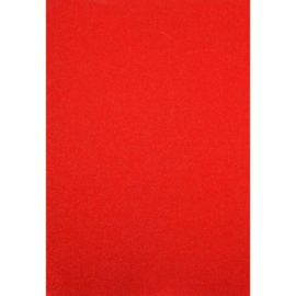 glitter papier A4 | rood