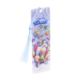 Diddl 3D boekenlegger blauw