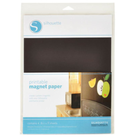 SILHOUETTE PRINTABLE MAGNEET PAPER