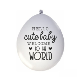 ballonnen | hello cute baby...