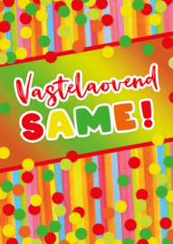 wenskaart vastelaovend same