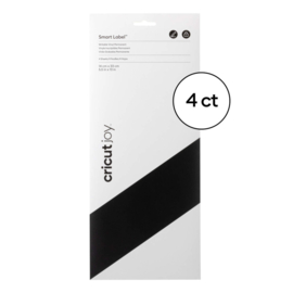 Cricut • Smart Vinyl Permanent Joy 14x33cm 4 sheets (Writable Black)