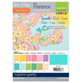 florence cardstock smooth A4 | spring