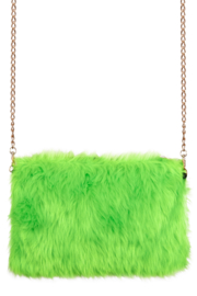 Tasje pluche groen