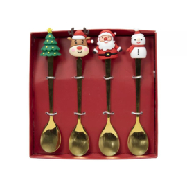 kerst theelepels