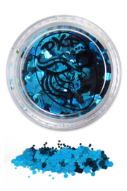 PXP Professional Colours Glitter Azure Blue 5gr