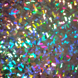 effectfolie vinyl metallized | confetti zilver