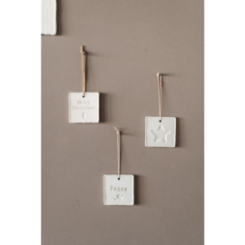 Ornament Mini Letter Art Xmas