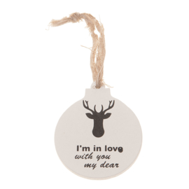 houten hanger bal | I'm in love....