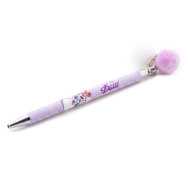 Diddl pen pompon lila